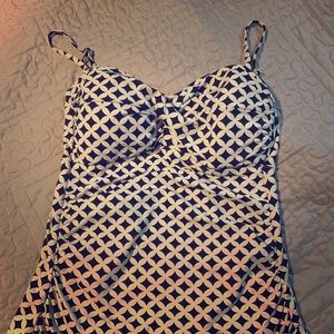 Patterned Swimsuit top